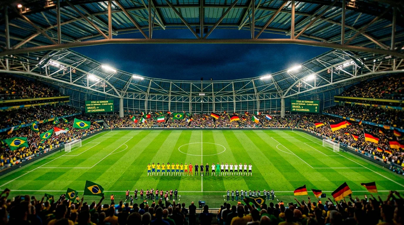 Na 48 bhfoireann ag Corn an Domhain FIFA 2026 i SAM, Meicsiceo agus Ceanada